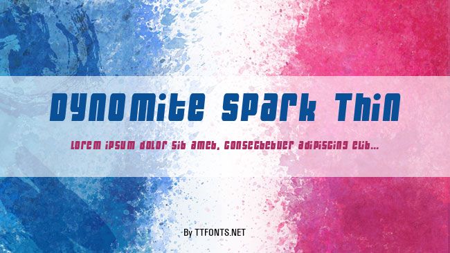 Dynomite Spark Thin example